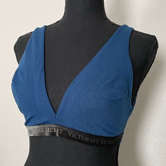 NWT Victoria’s Secret Cotton Wireless Lounge Bra - Picture 3 of 14